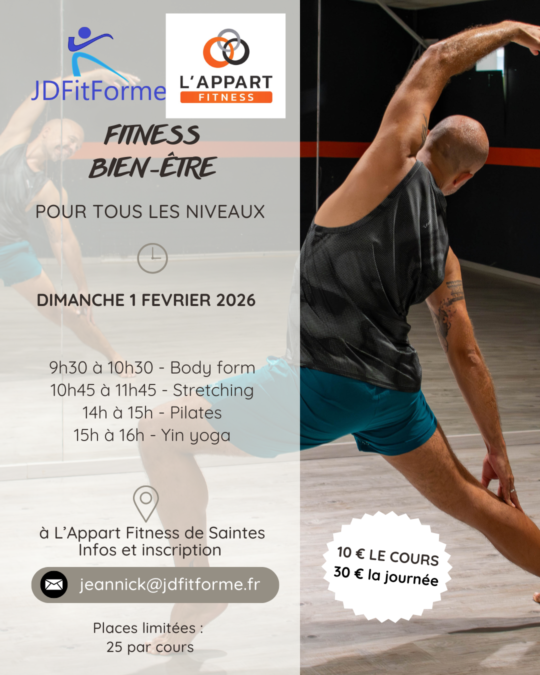 Lire la suite à propos de l’article Fitness Bien-être